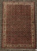 Bidjar, Iran, alt, 2.15 x 1.43 m, minimale Fehlstellen im Flor