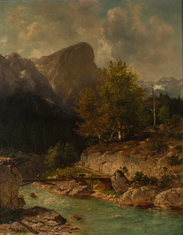 Gebhardt, Ludwig (München 1830 - 1908 ebda., in München tätiger Landschaftsmaler),