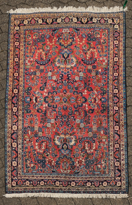 Sarough, Iran, ca. 1.99 x 1.30 m