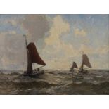 Grobe, German (Hanau 1857 - 1938 Düsseldorf, Landschafts- u. Marinemaler, malte mit Vorliebe hollän