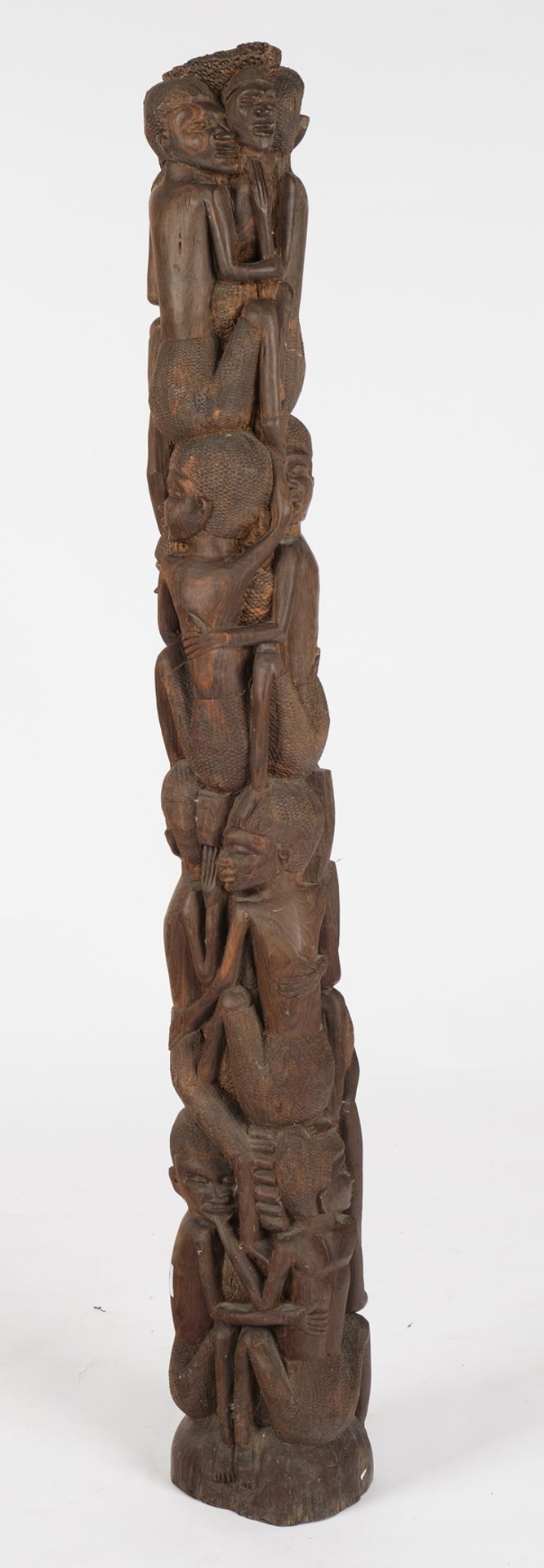 Lebensbaum, Makonde, Afrika, modern, Holz, 134 cm hoch - Bild 2 aus 2