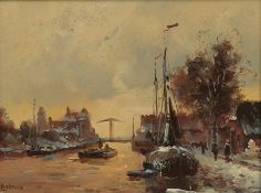 Balman, Hendricus (geb. 1940, holländischer Maler von Küstenlandschaften), 