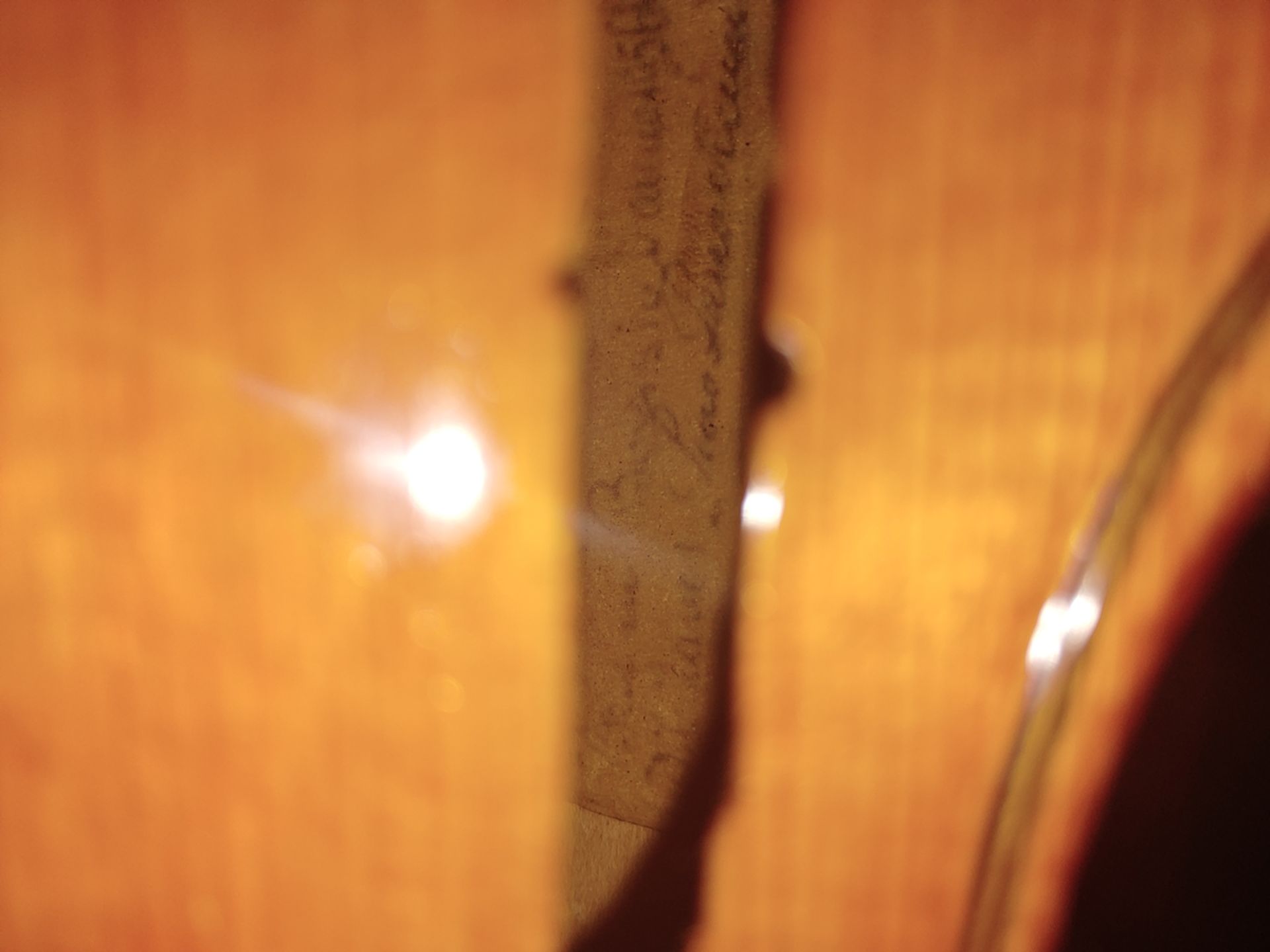 Violine, Italien, Bovisio, 1956, im Korpusboden ein handschriftlich bezeichnetes Etikett "PIERO PAR - Image 10 of 10