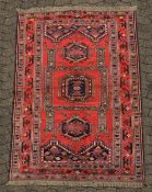 Kasak, Russland, ca. 2.07 x 1.34 m, Reparaturstellen