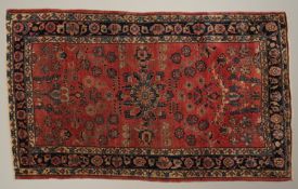 Amerikanischer Sarough, alt, Iran, ca. 1.46 x 0.88 m