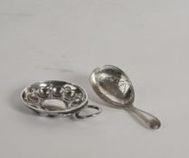 Probierschale, Silber 950, Paris, 1798-1809, Schlangengriff, ø 5.5 cm, ca. 22 g;