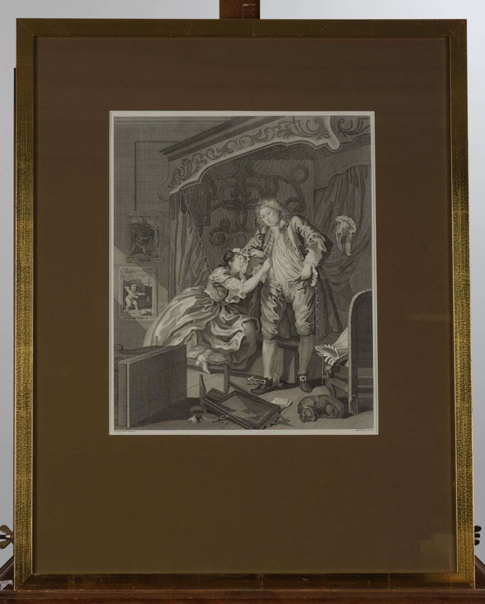 Hogarth, William (London 1697 - 1764 ebda., sozialkritischer englischer Maler und Grafiker) nach, - Image 7 of 10