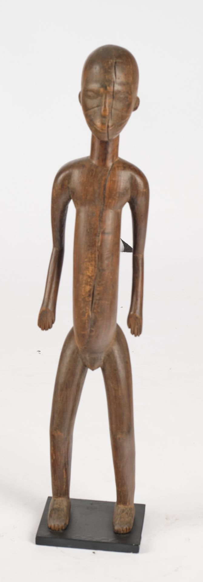Figur, männlich, Mossi, Burkina Faso, Afrika, Holz, 86.5 cm hoch, gesockelt