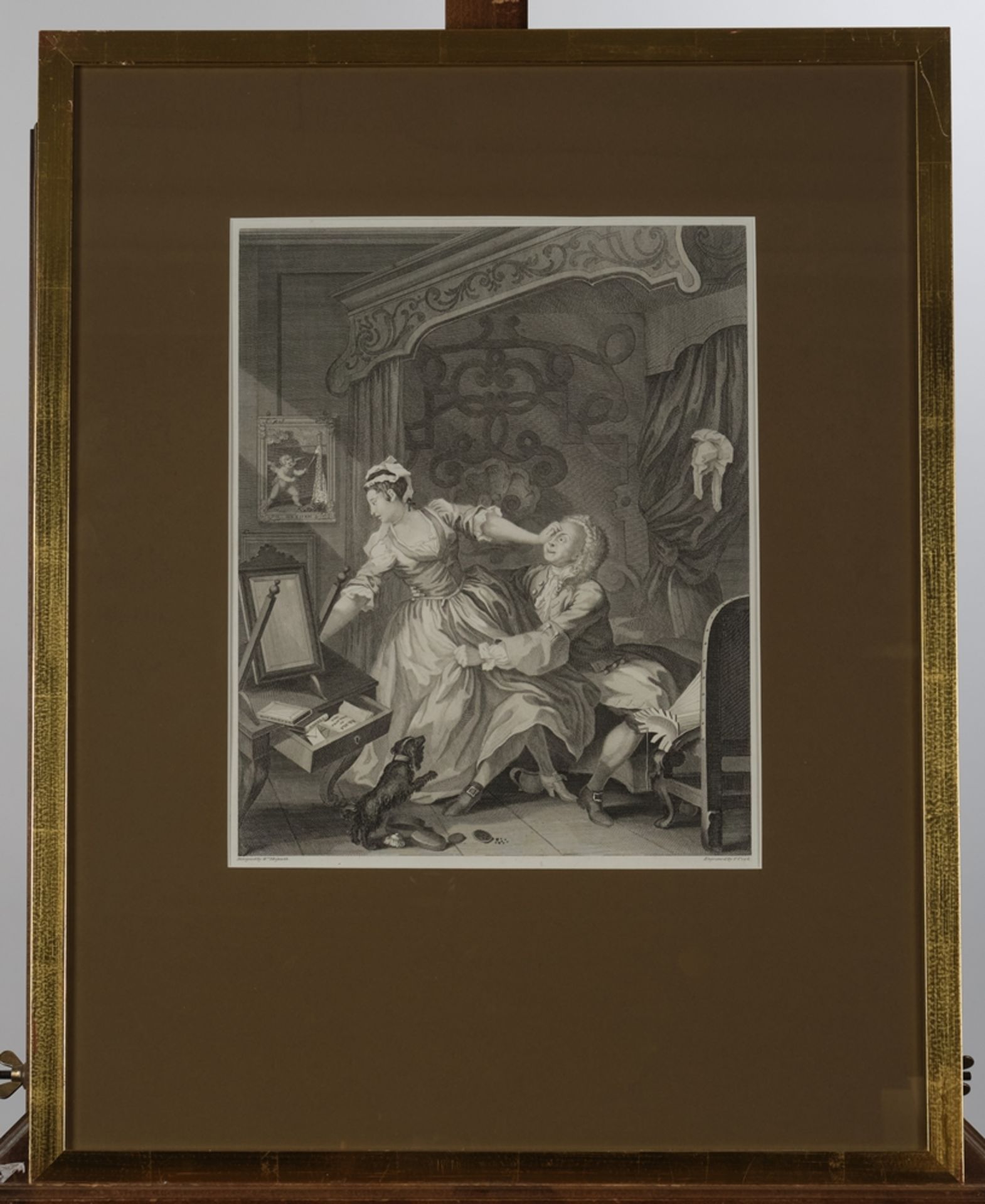 Hogarth, William (London 1697 - 1764 ebda., sozialkritischer englischer Maler und Grafiker) nach, - Image 2 of 10