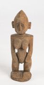 Figur, weiblich, Bamana, Mali, Afrika, Holz, 56 cm hoch