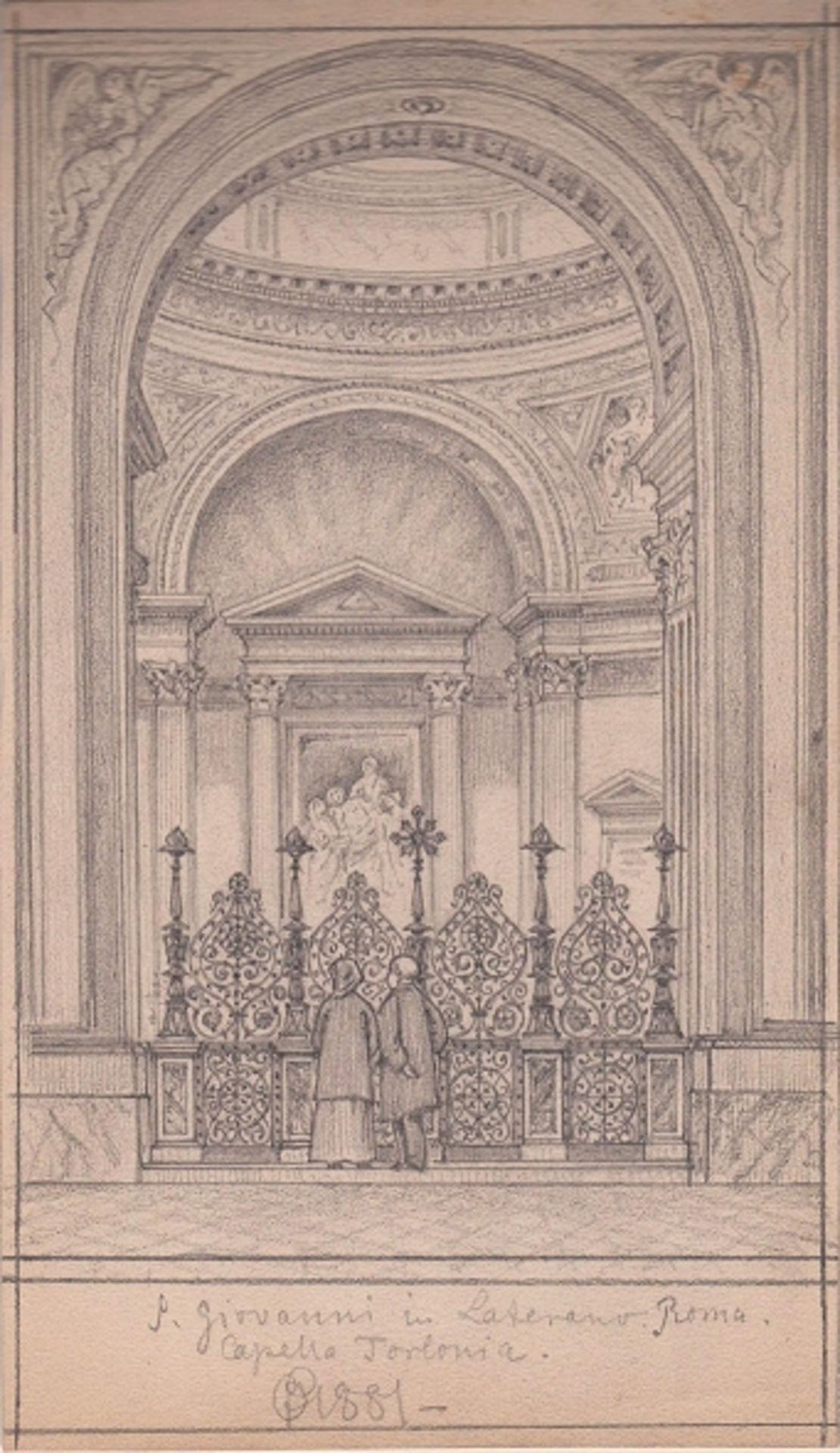 Flügel, Albrecht (Deutscher Architekt und Zeichner des 19. Jhd.) - Bild 3 aus 6