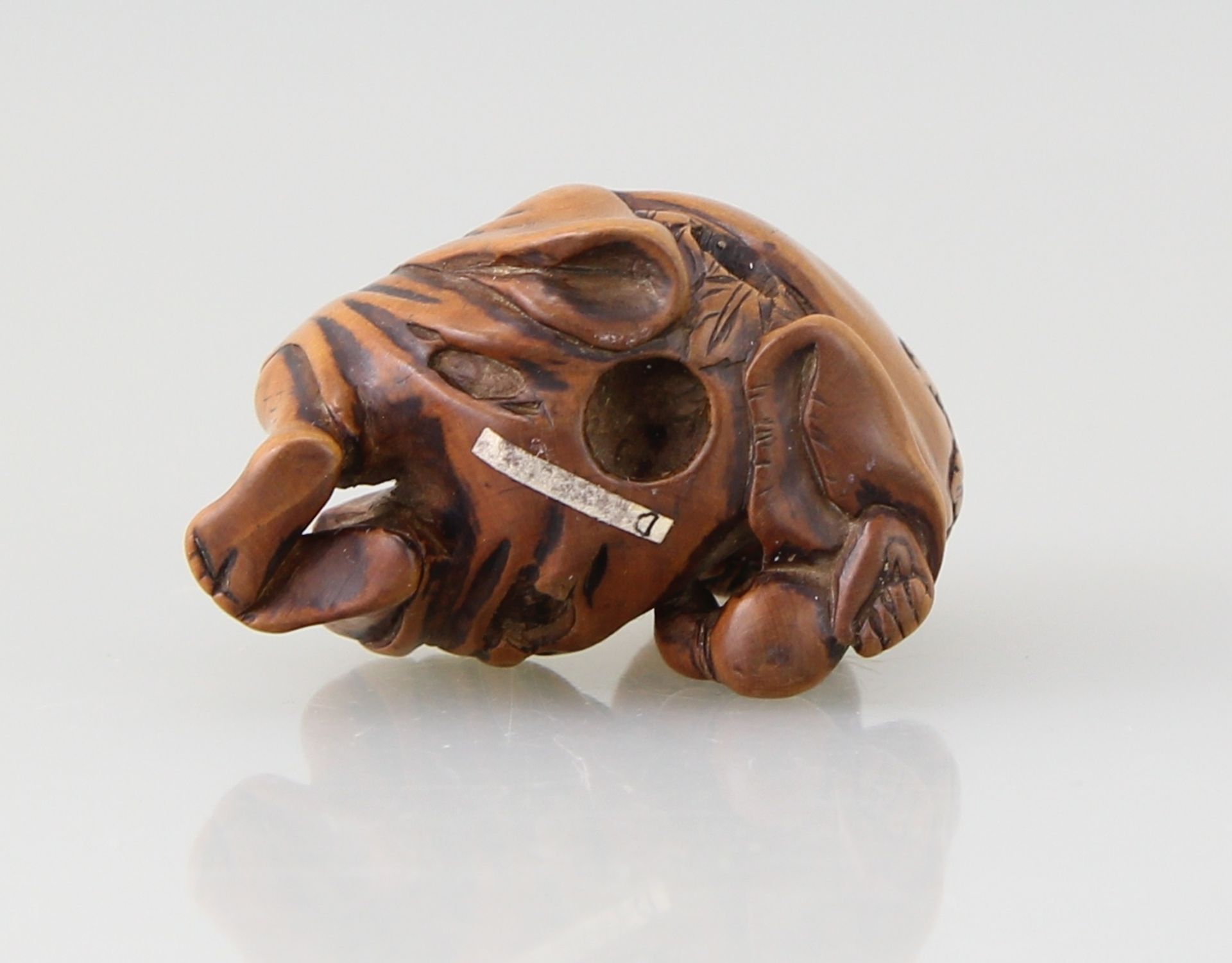 Netsuke "Choraku Sennin" - Image 3 of 3