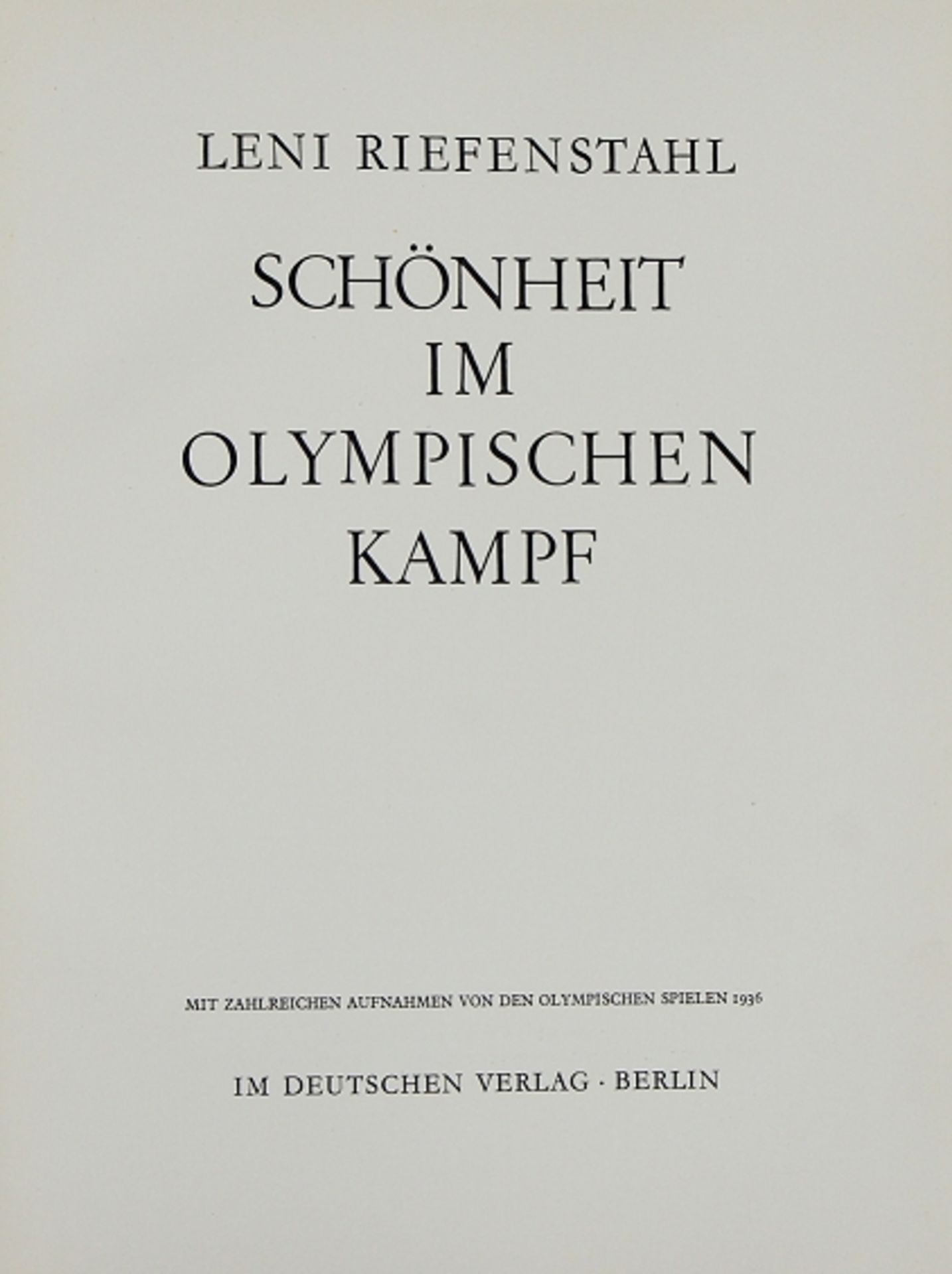 Riefenstahl, Leni (1902 - 2003) - Image 2 of 5
