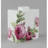 KPM- Vase "Cadre 2 mit Englischer Rose"