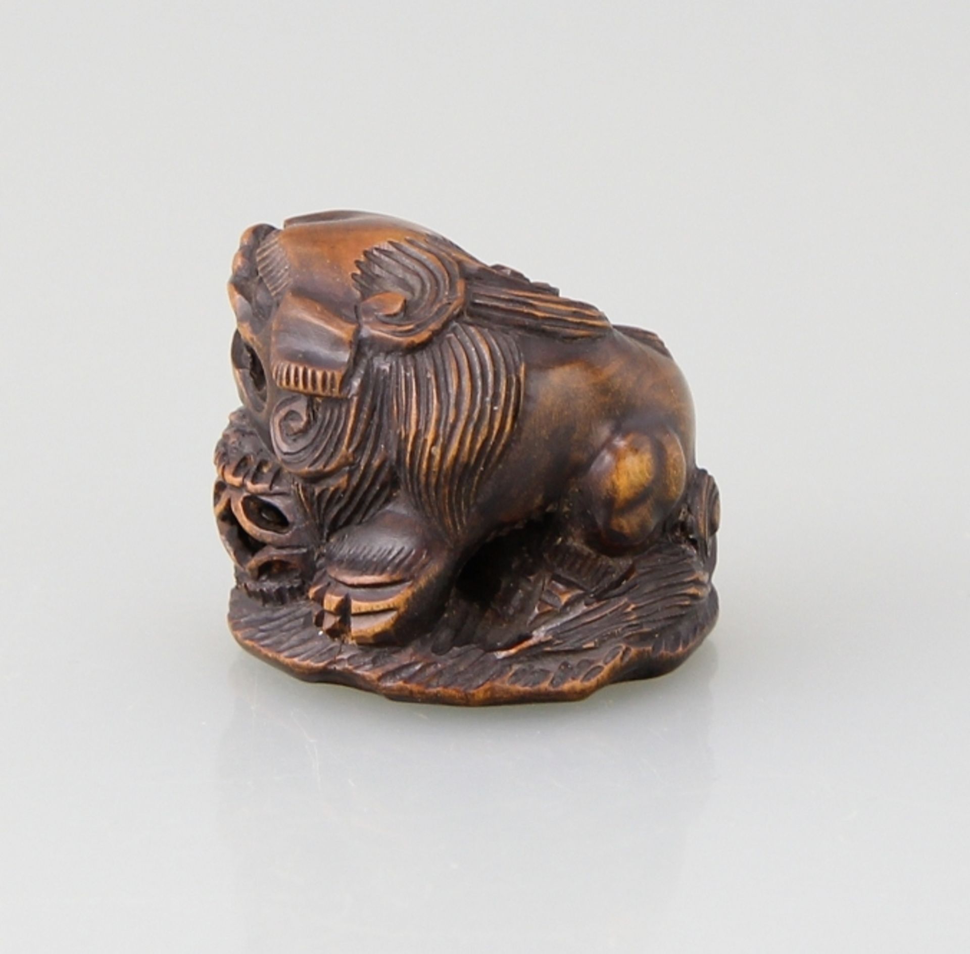 Netsuke "Kara shishi" - Bild 2 aus 4