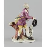 Nymphenburg - Figur "Bettler mit Hund"