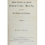 Johann Gottfried von Herder´s Sämmtliche Werke