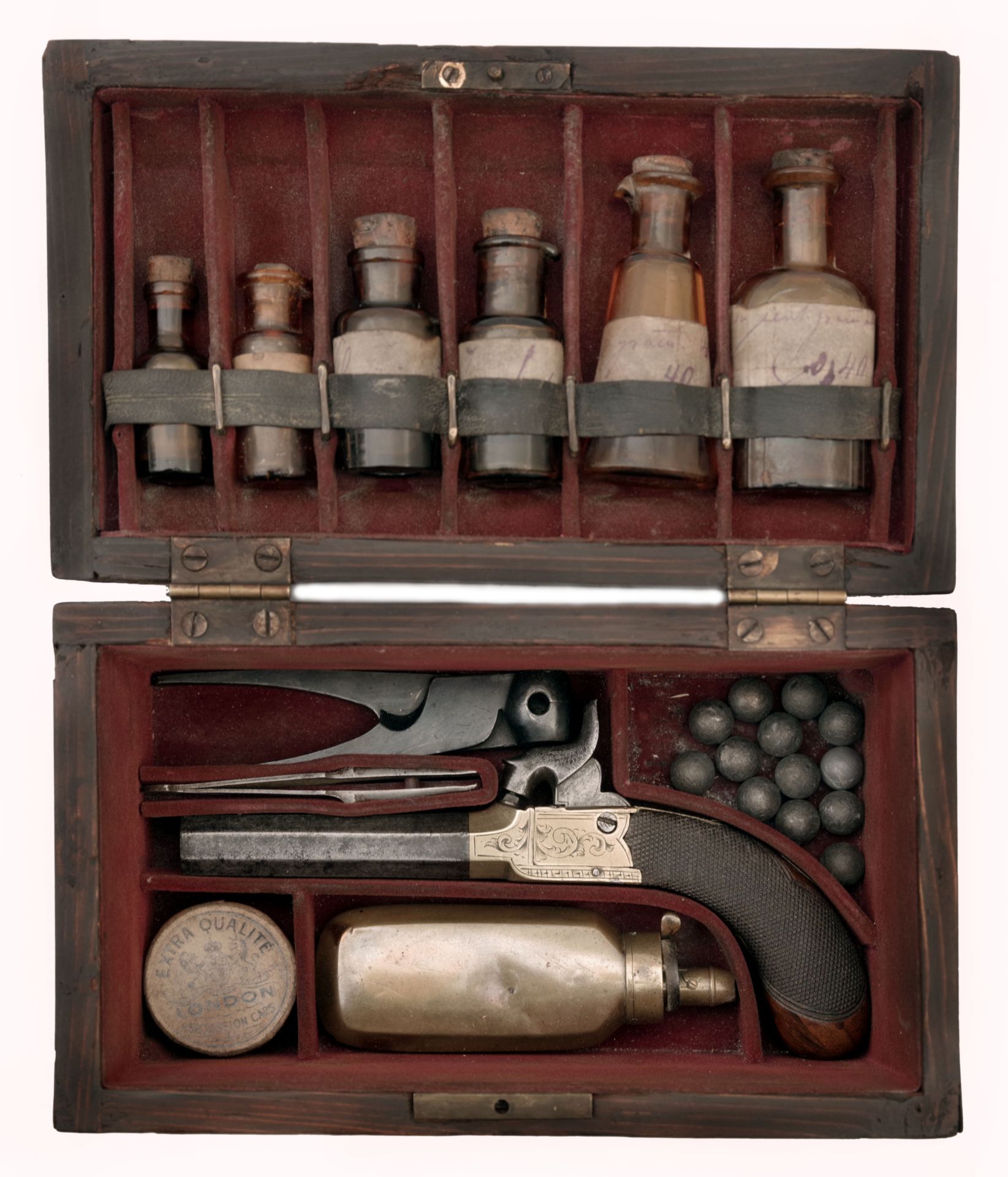 A Portable Scientific Instruments with Pocket Percussion Pistol - Image 11 of 12