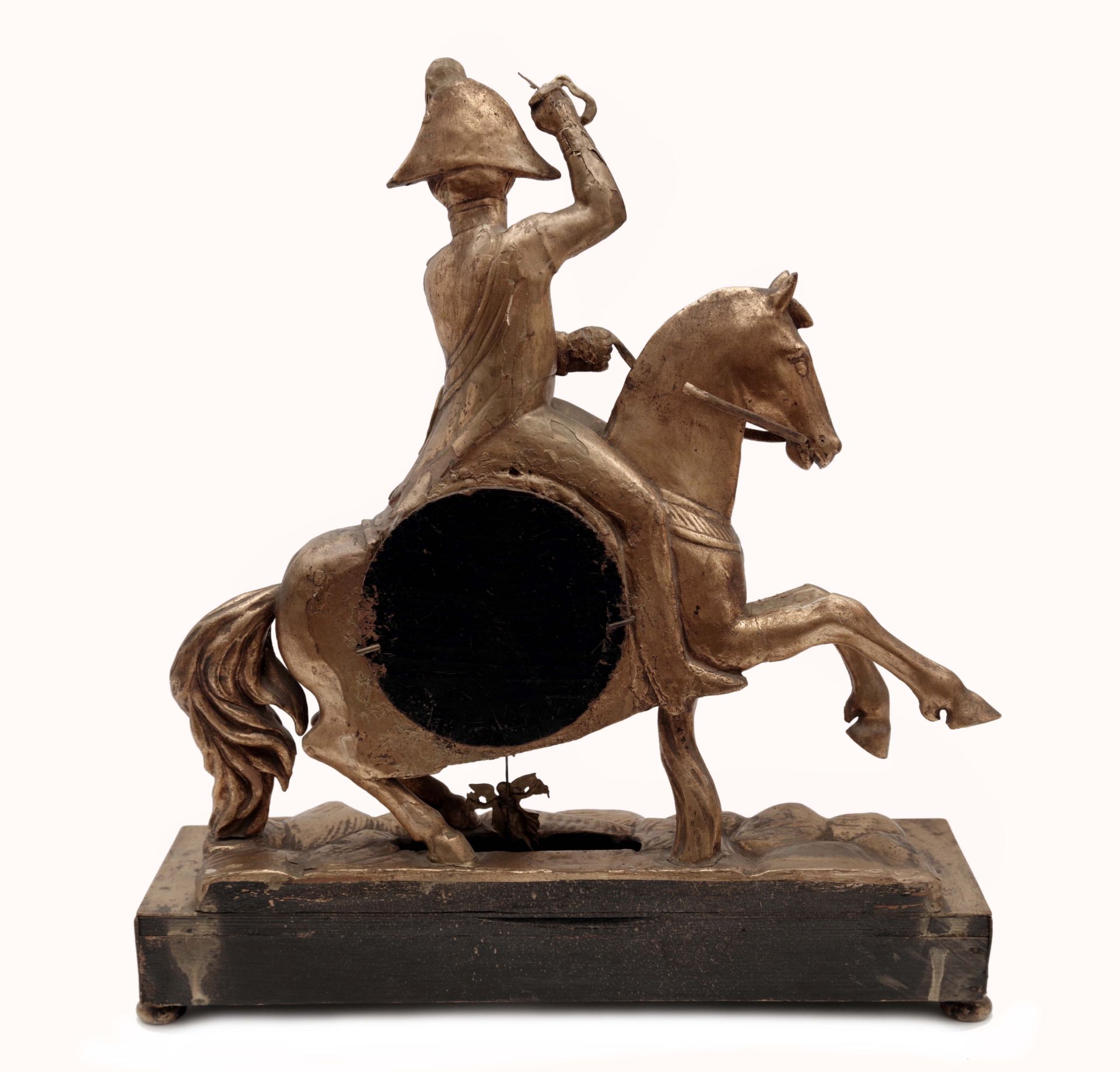 Kommodenuhr | Napoleon Bonaparte zu Pferde - Bild 2 aus 3