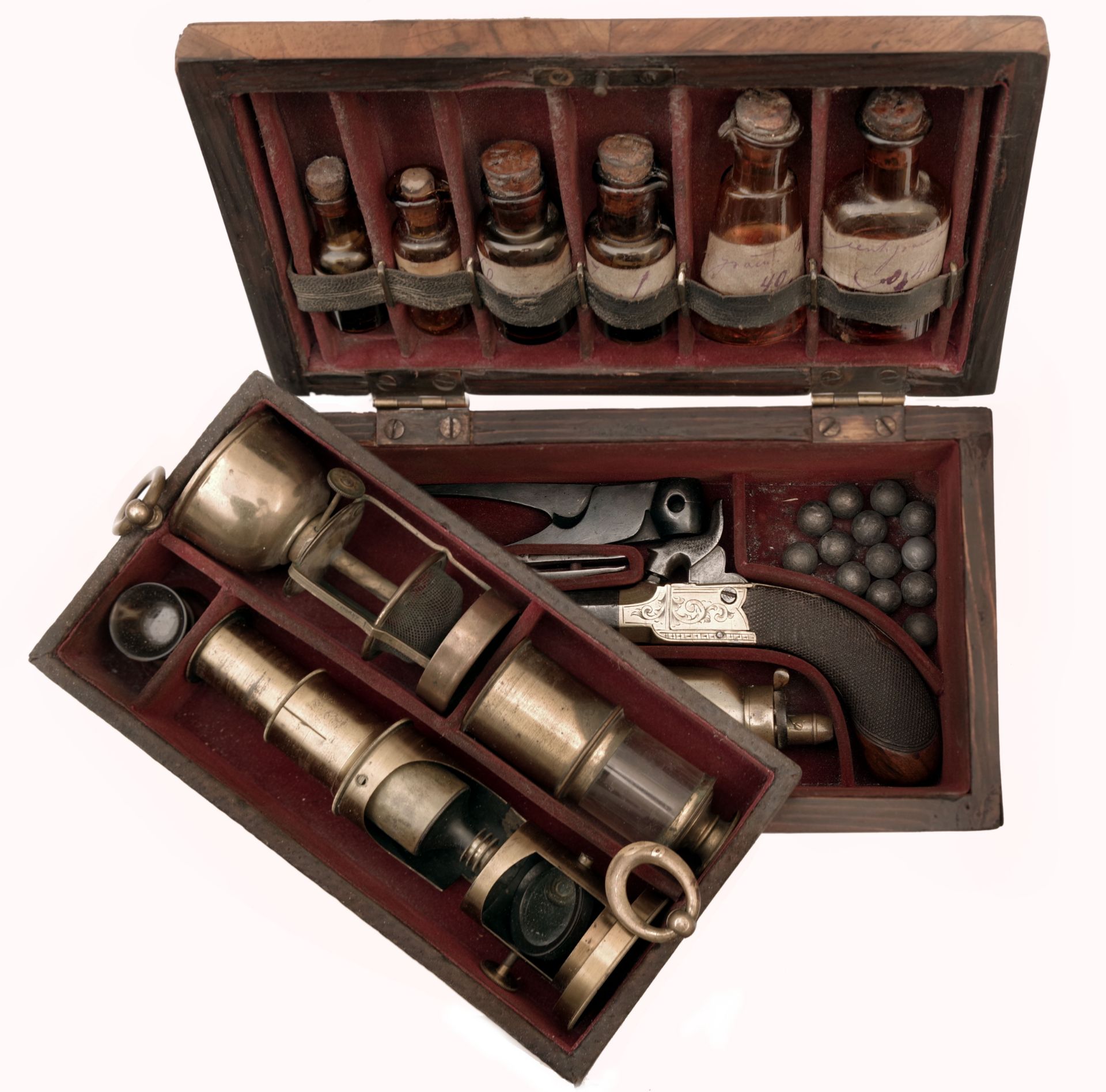 A Portable Scientific Instruments with Pocket Percussion Pistol