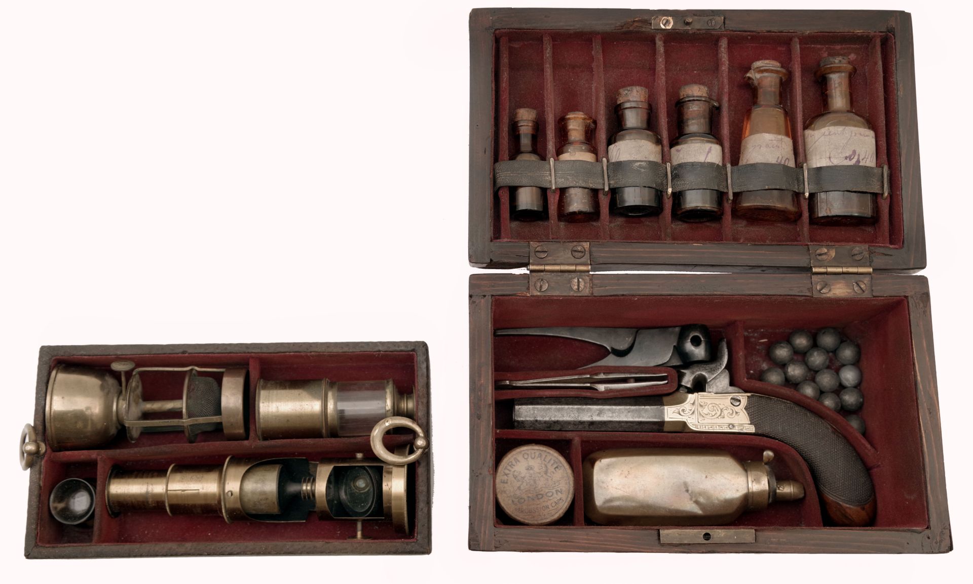 A Portable Scientific Instruments with Pocket Percussion Pistol - Image 12 of 12