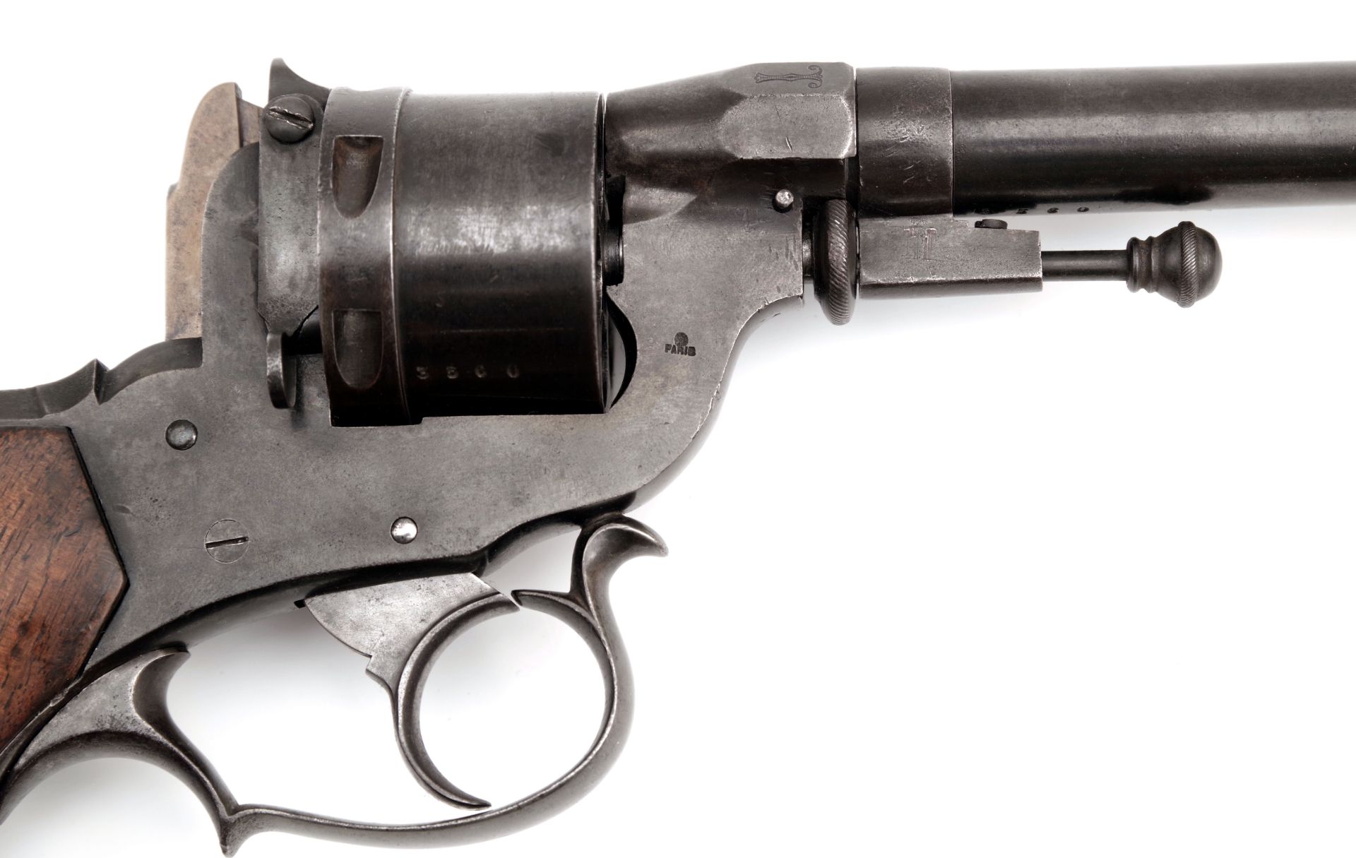 Double Action Revolver Perrin Model 1859 - Image 4 of 5