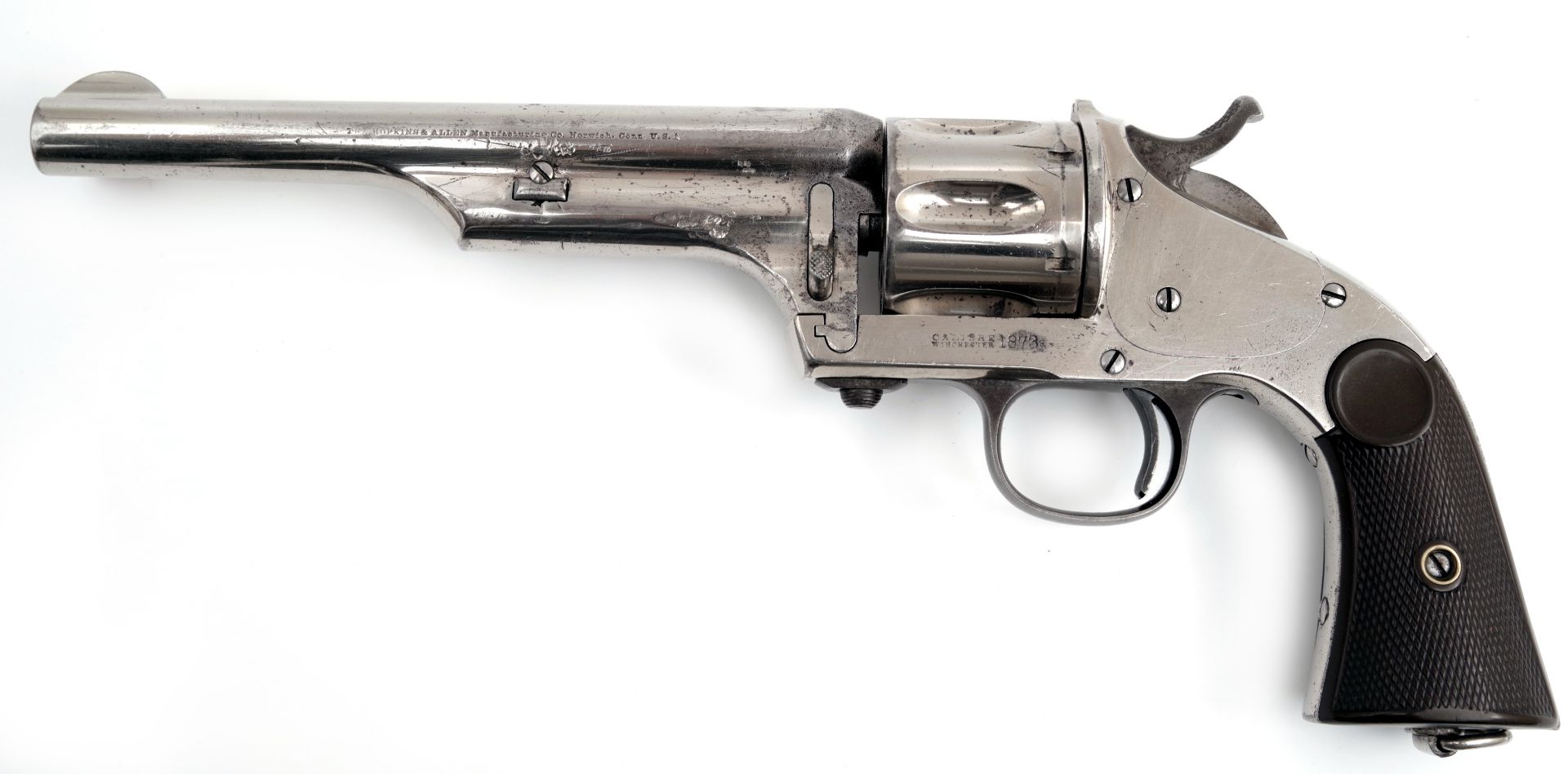 Merwin and Hulbert patent revolver manufactured by Hopkins and Allen - Image 5 of 5