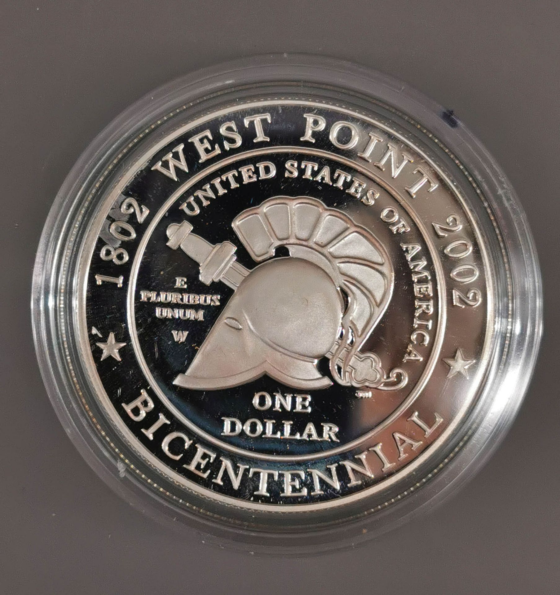 1 Silber-Dollar USA 2002 200 Jahre West-Point Bicentennial - Bild 3 aus 5