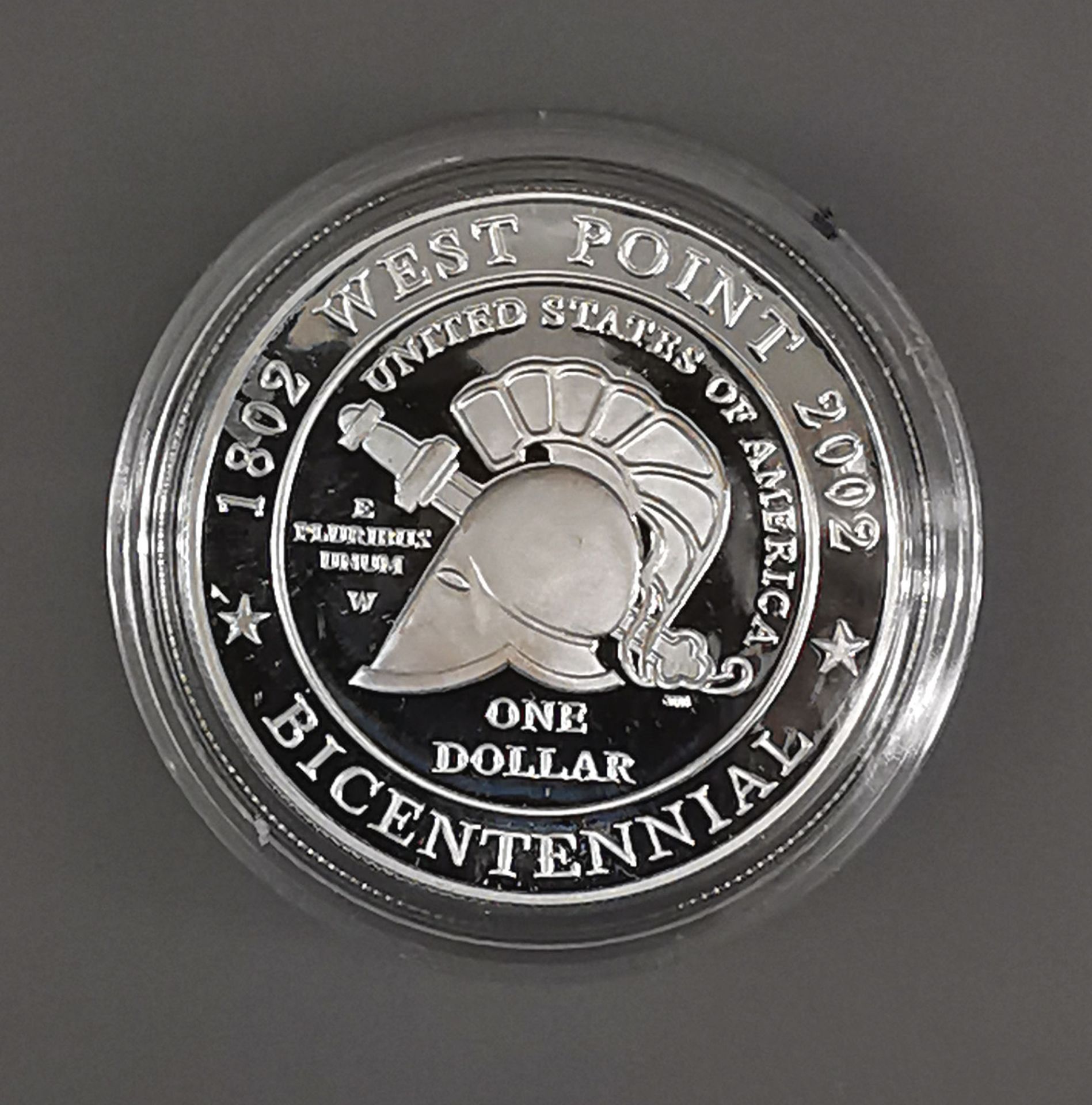 1 Silber-Dollar USA 2002 200 Jahre West-Point Bicentennial - Bild 2 aus 5