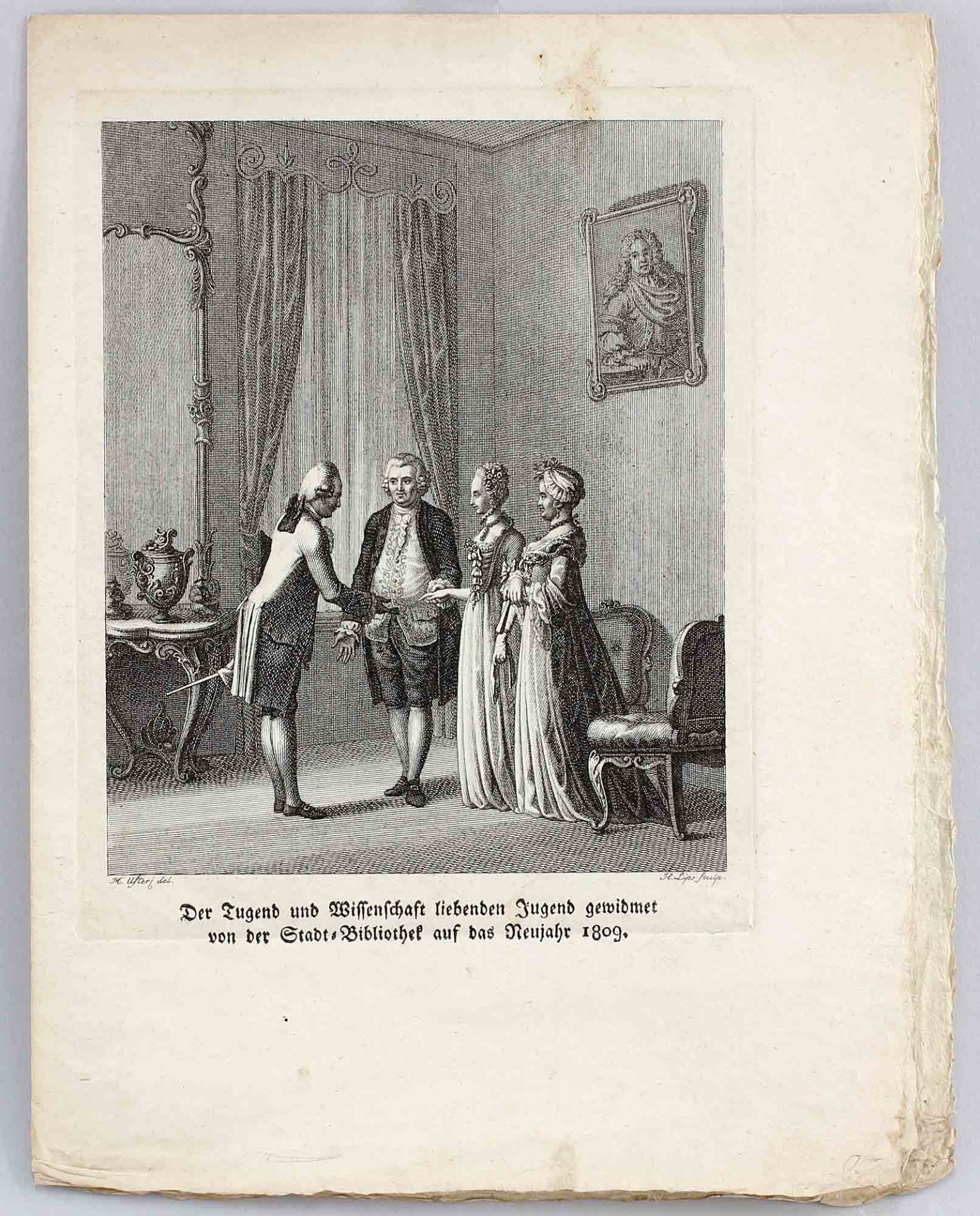 Lips nach Usteri, Neujahrsblatt 1809