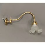 Wandlampe Jugendstil um 1900