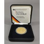 Goldmünze 100 Euro Deutschland 2002