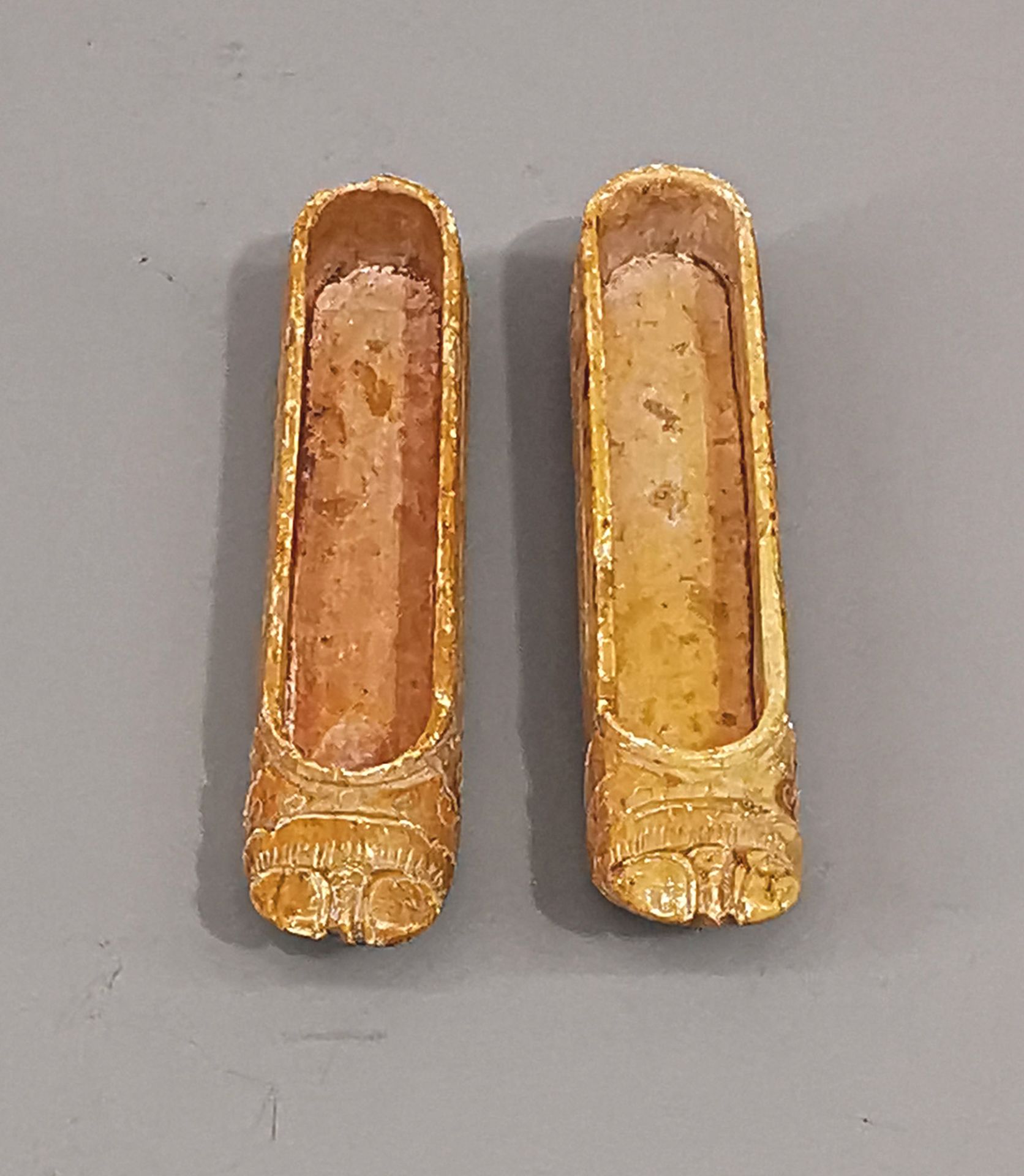 Seltenes Paar Miniatur Schuhe - Image 2 of 4