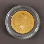Goldmünze 4000 Baht Thailand 1981