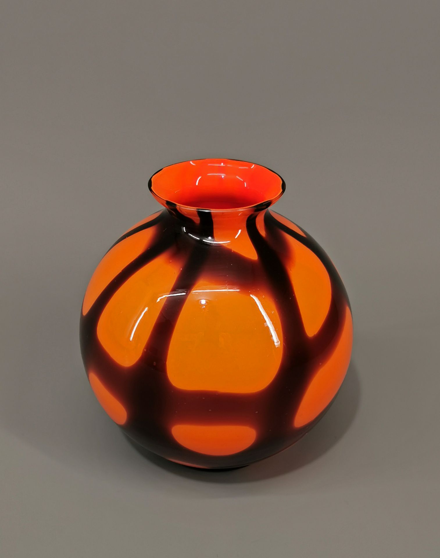Vase Tangoglas um 1920 - Bild 2 aus 4