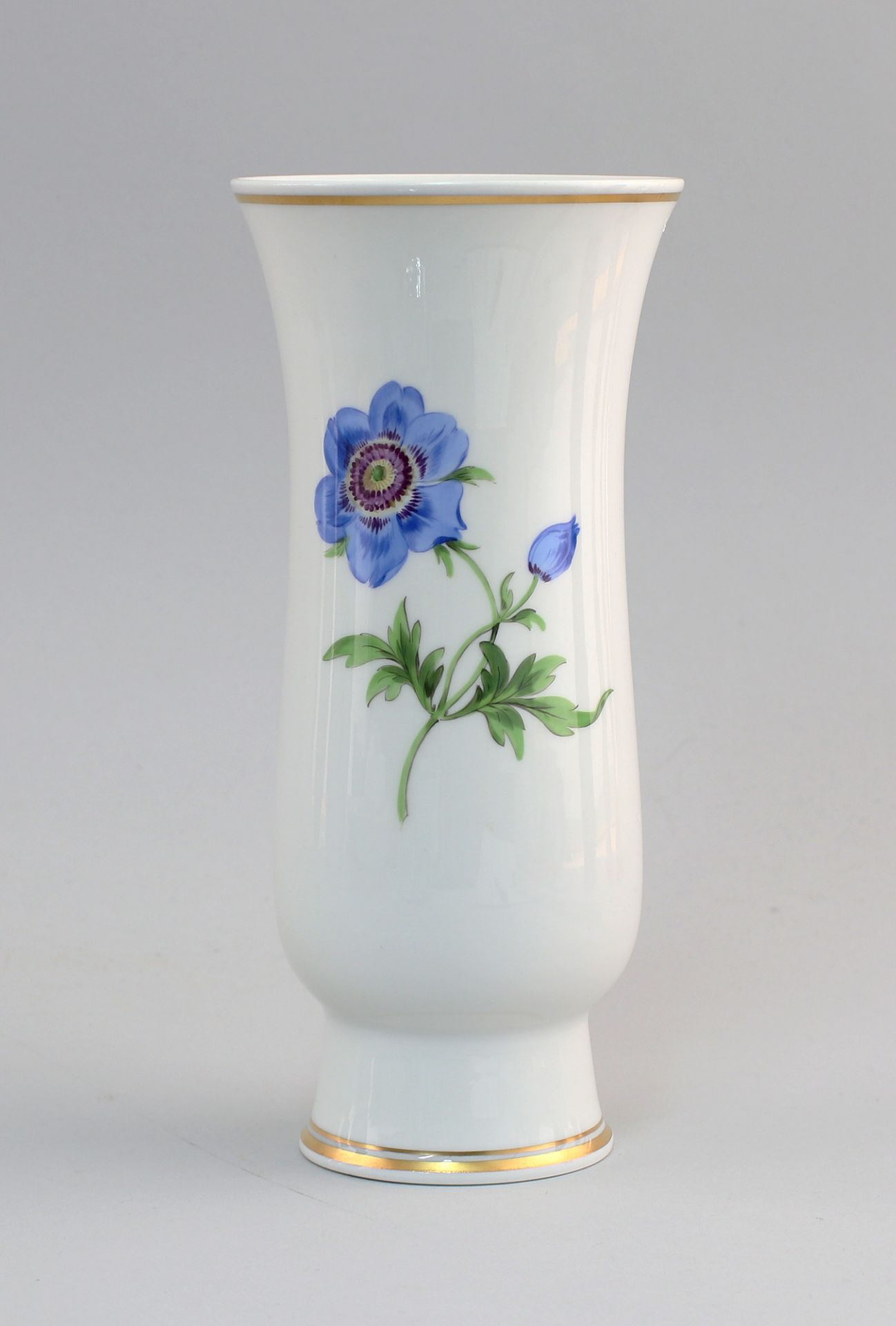 Vase Meissen Blaue Blume