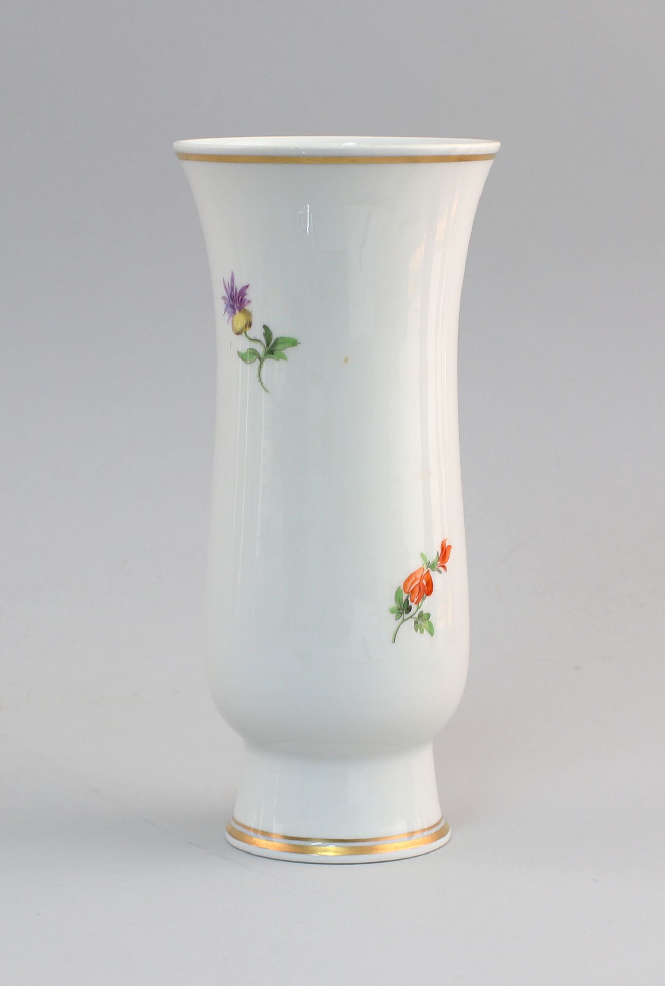 Vase Meissen Blaue Blume - Bild 2 aus 3