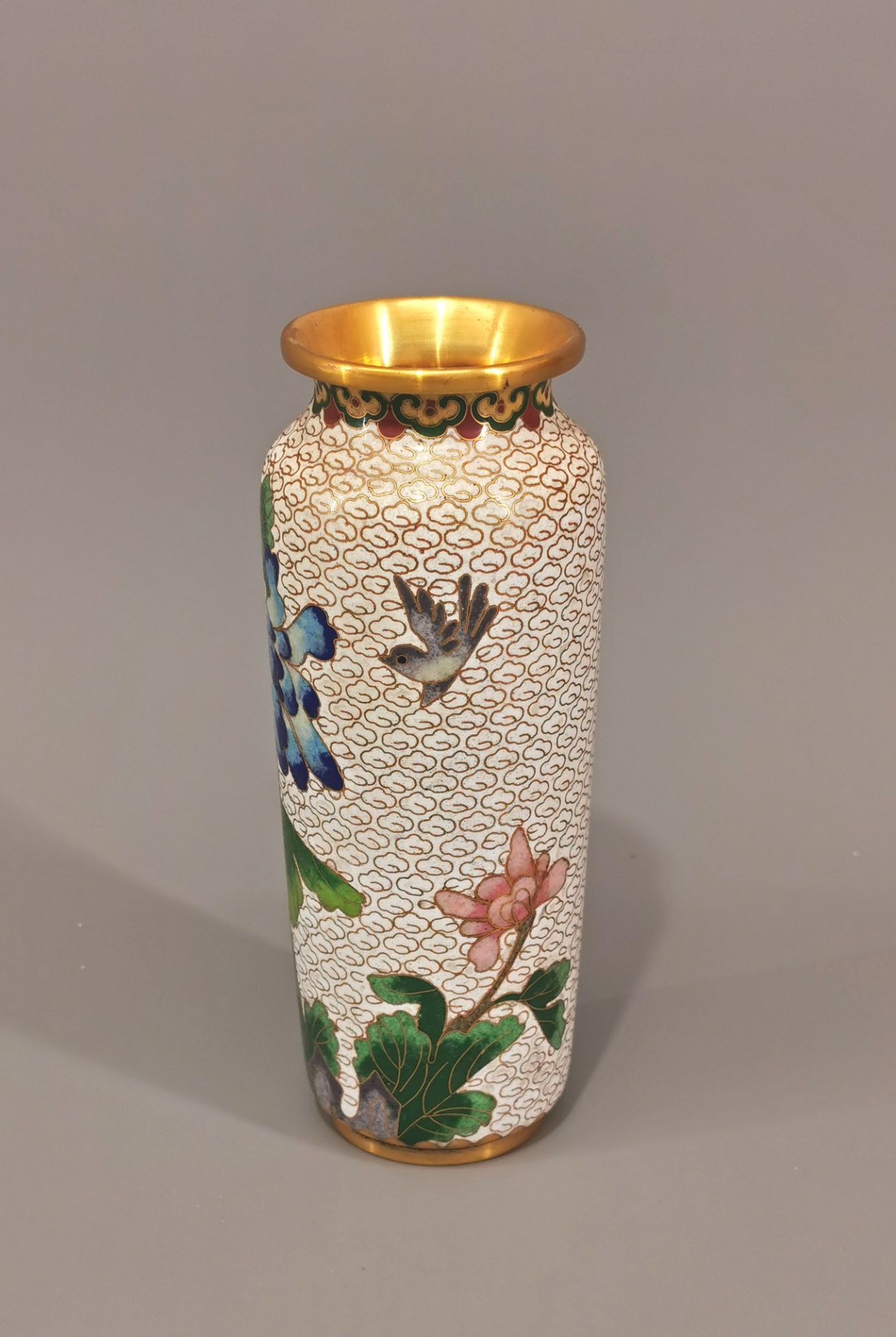 Vase Cloisonne - Image 3 of 5