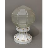 Deckenlampe / Plafoniere Jugendstil um 1910