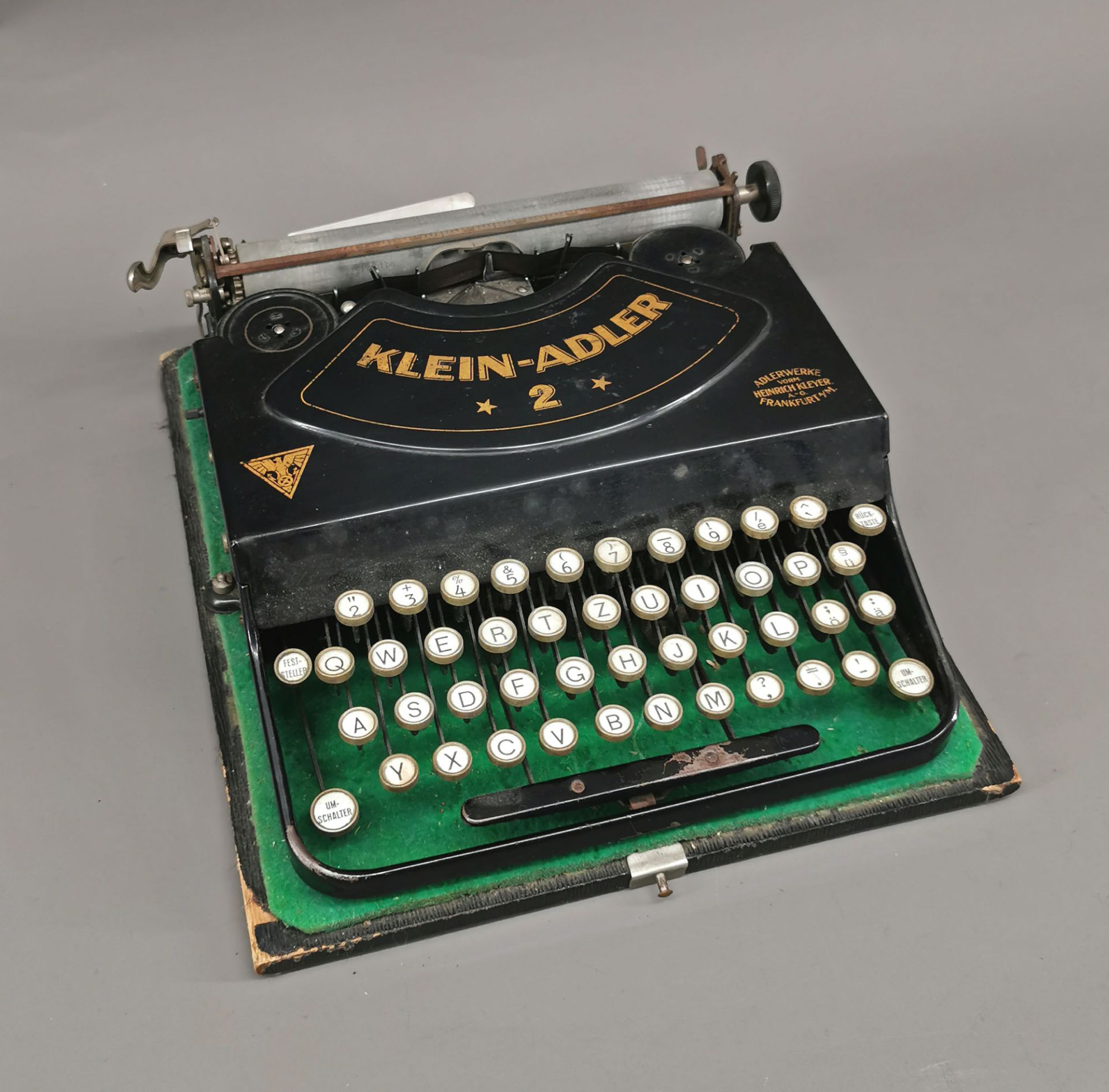 Reise-Schreibmaschine Klein-Adler 2 - Image 3 of 6