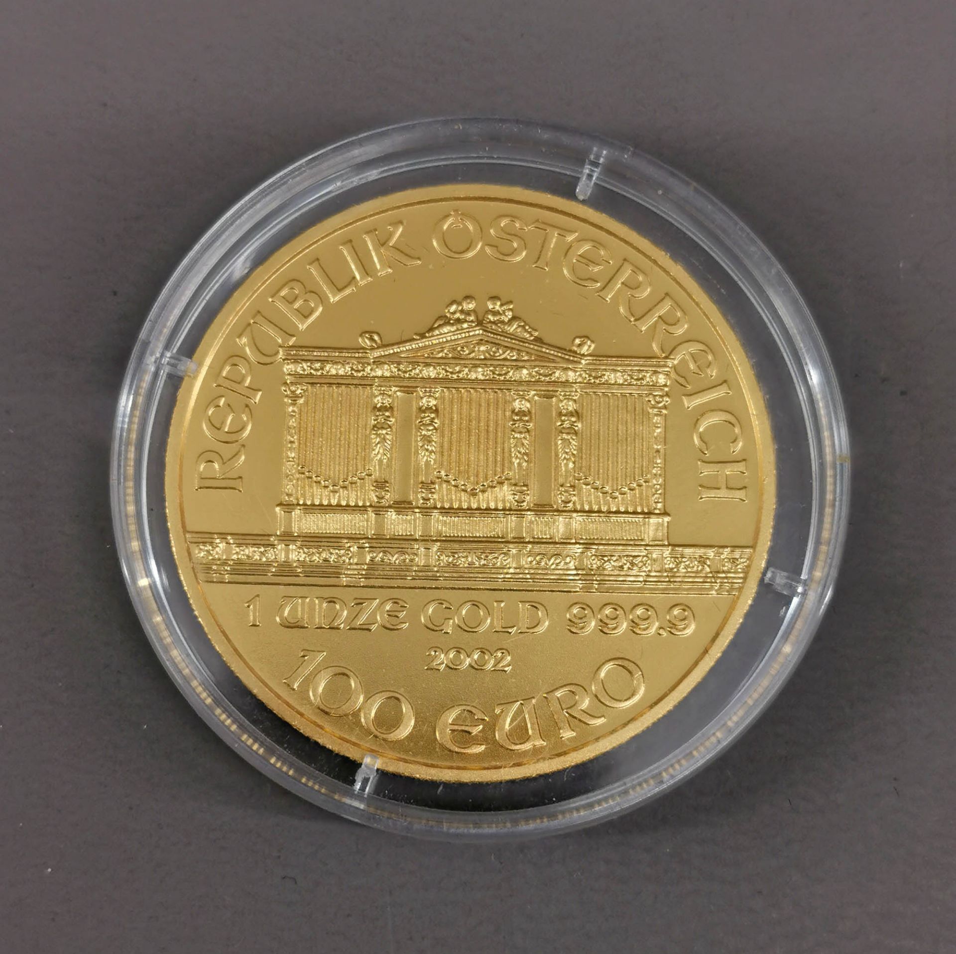 Goldmünze 100 Euro Österreich Wiener Philharmoniker