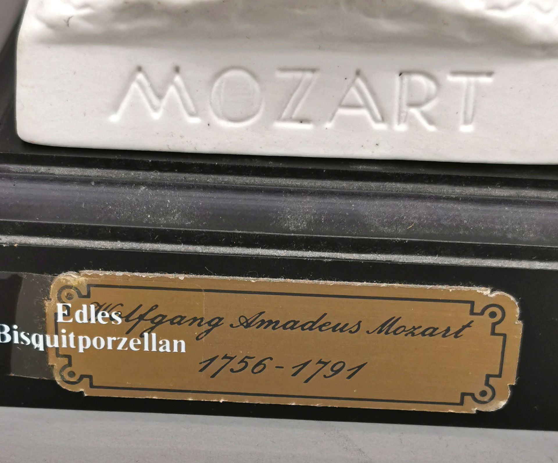 Bochmann, Büste Mozart - Image 7 of 7