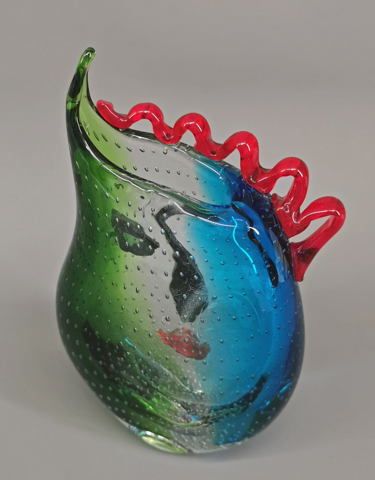 Figürliche abstrakte Vase Murano-Stil - Image 5 of 5