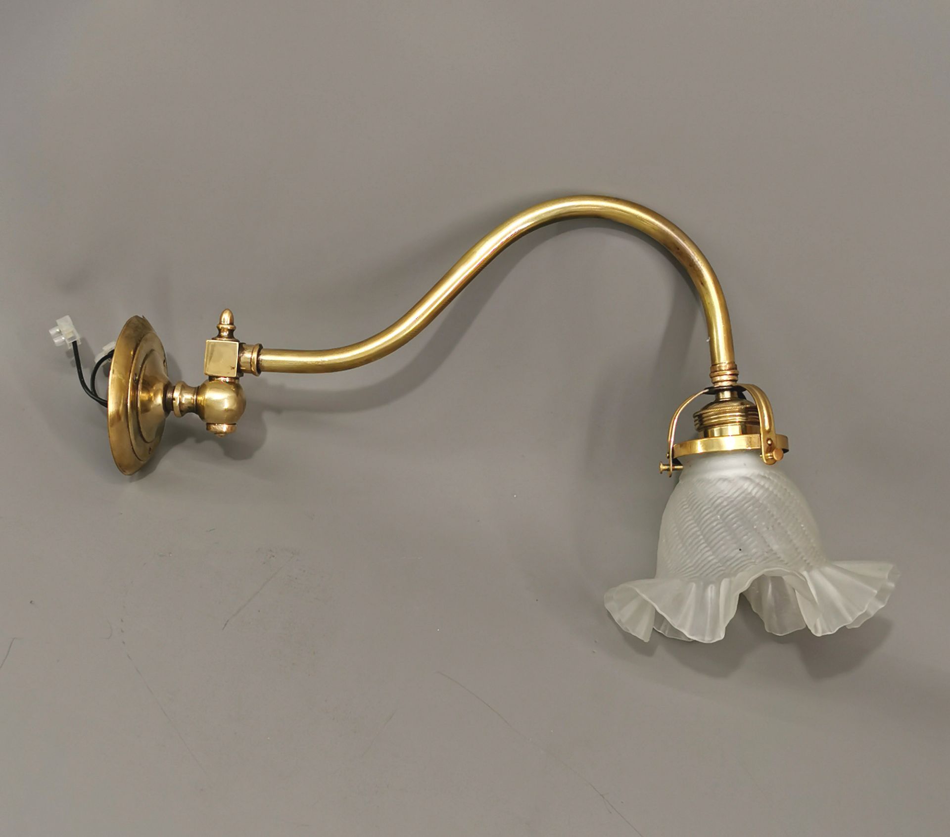 Wandlampe Jugendstil um 1900