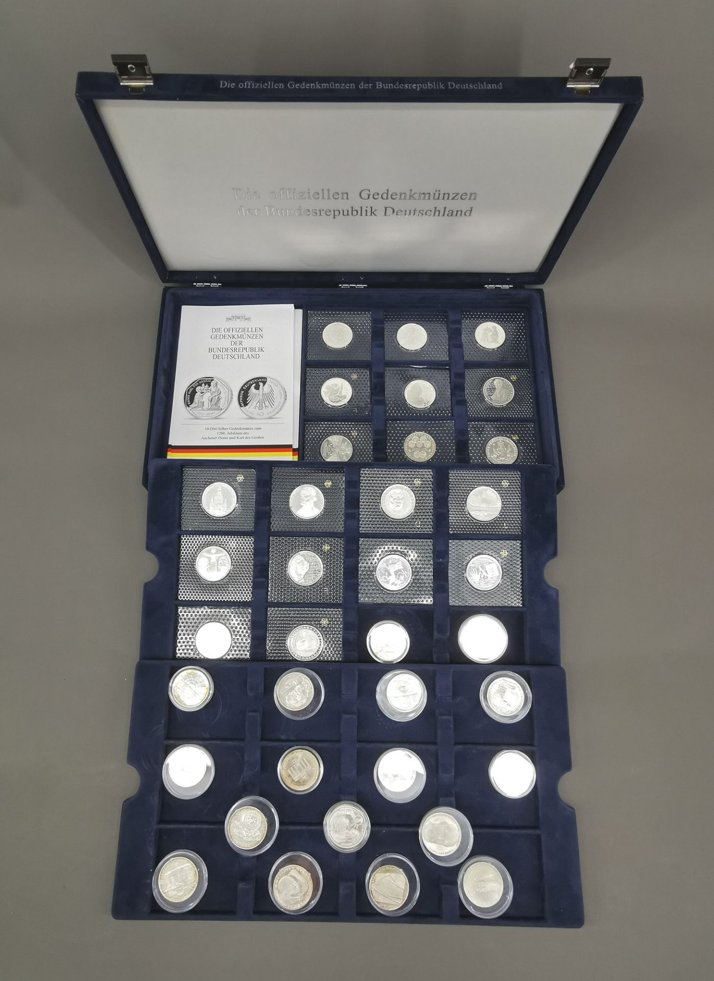 Silber-Sammlung 10 DM Gedenkmünzen der BRD - Image 4 of 6