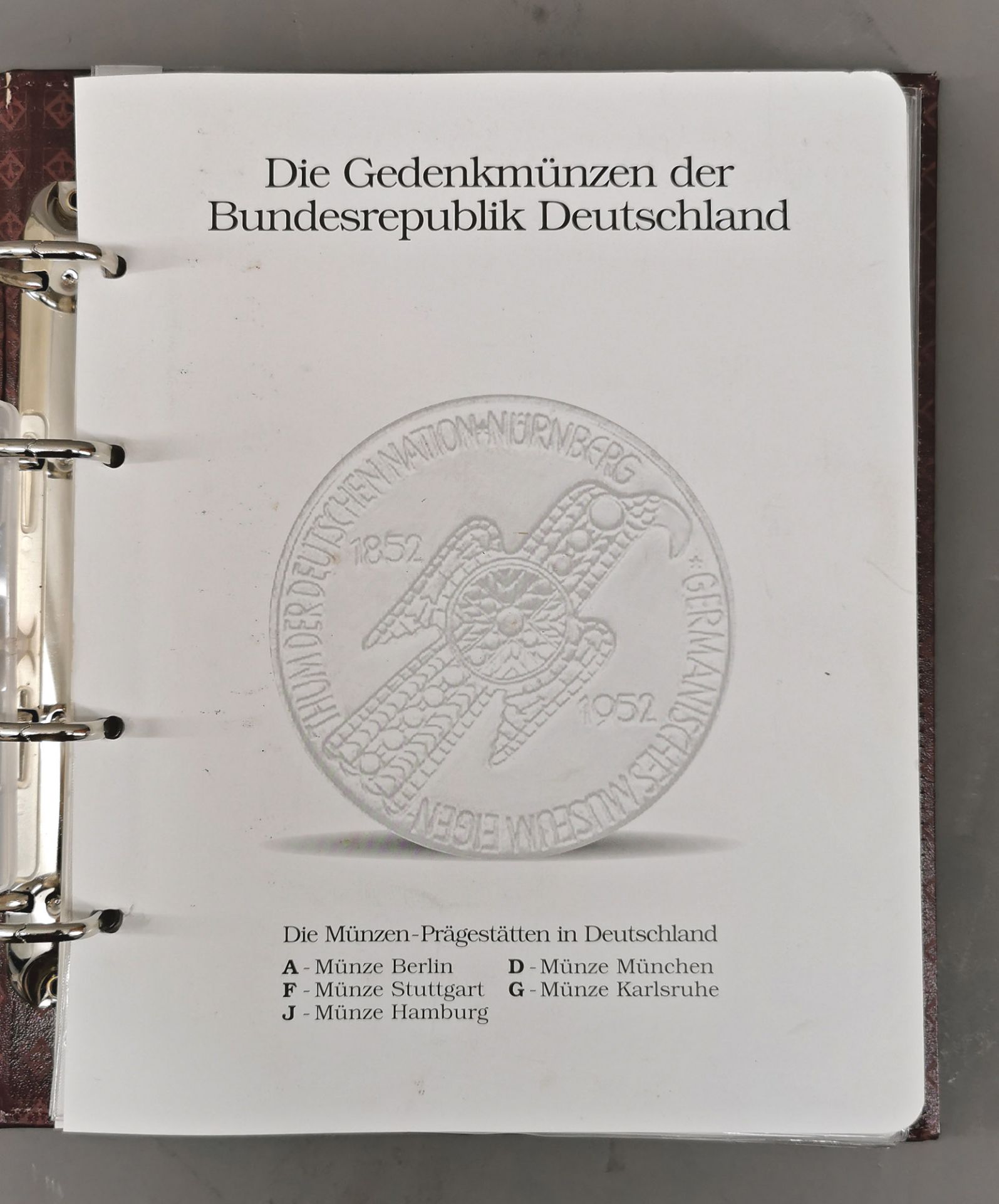 Sammlung Gedenkmünzen der Bundesrepublik Deutschland