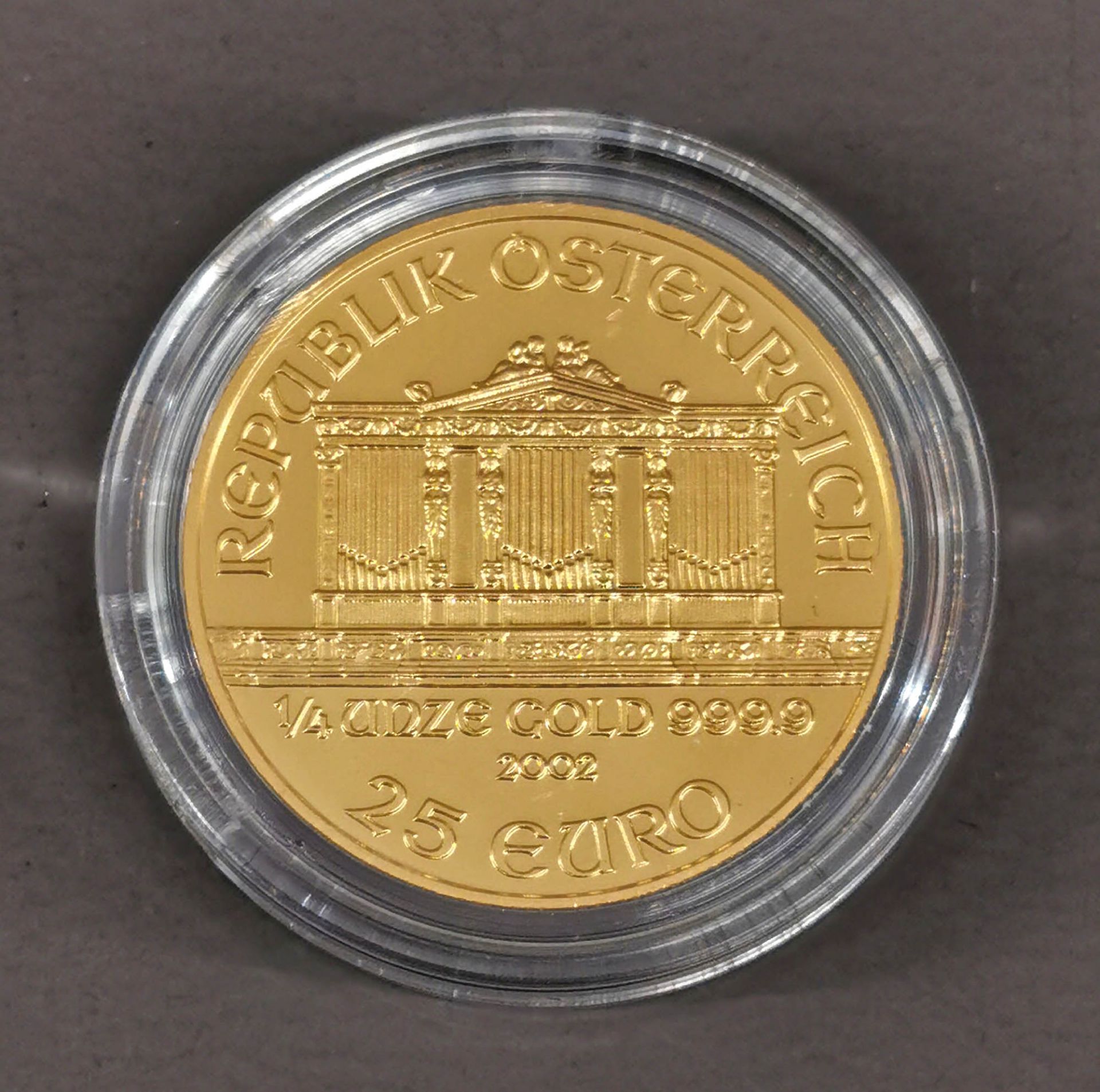 Goldmünze 25 Euro Österreich Wiener Philharmoniker