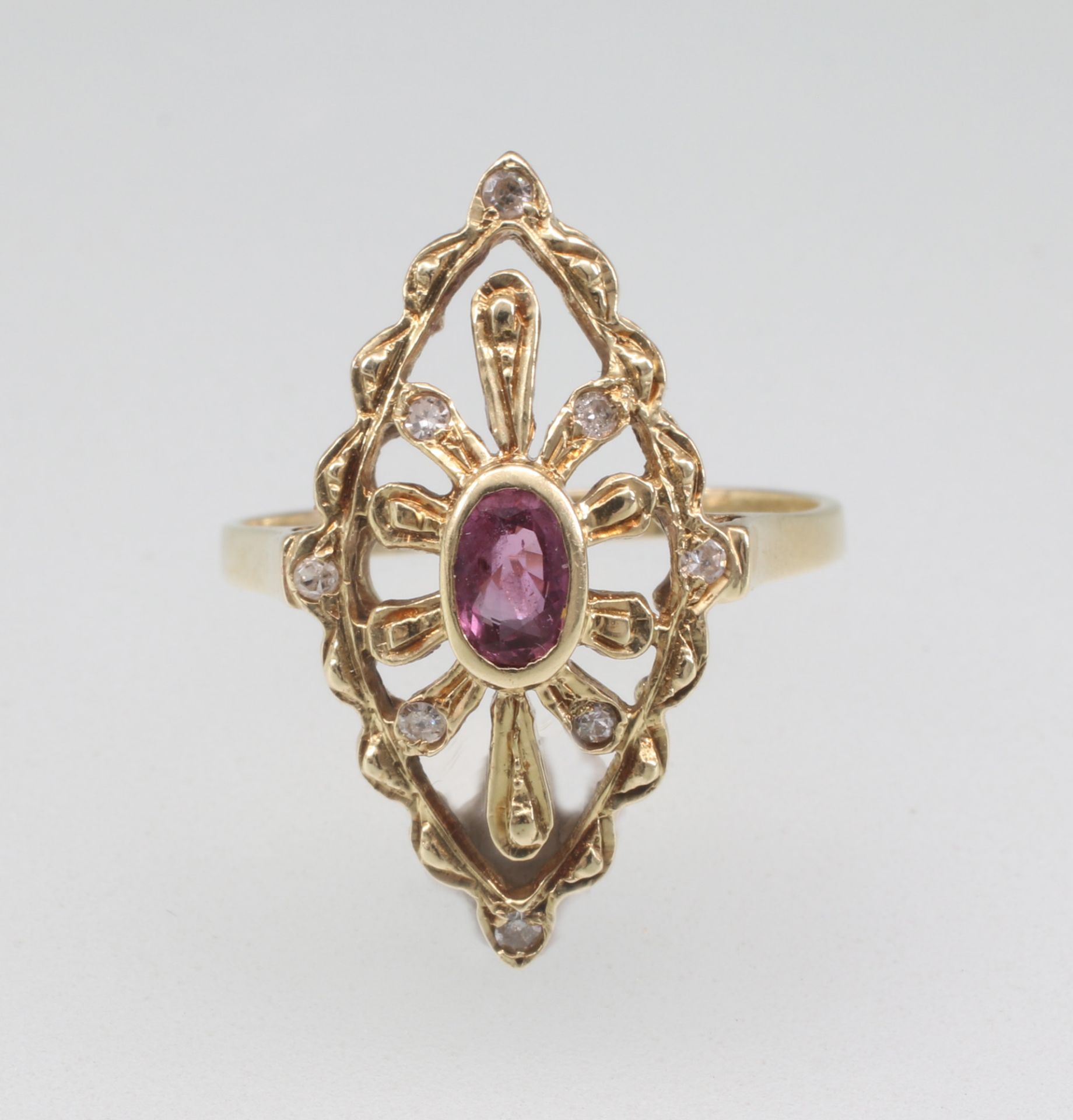 Rubin-Diamant-Ring - Image 2 of 5