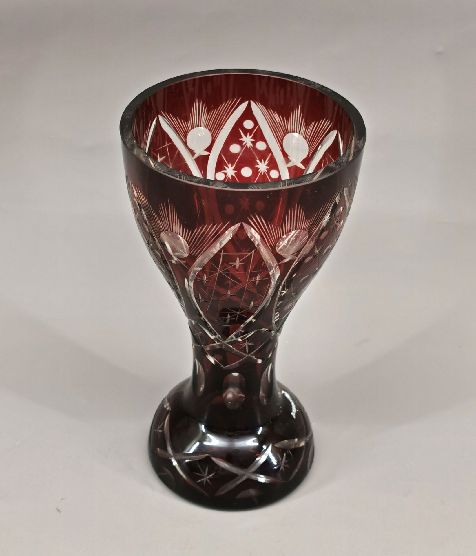  Überfang-Vase - Bild 3 aus 3