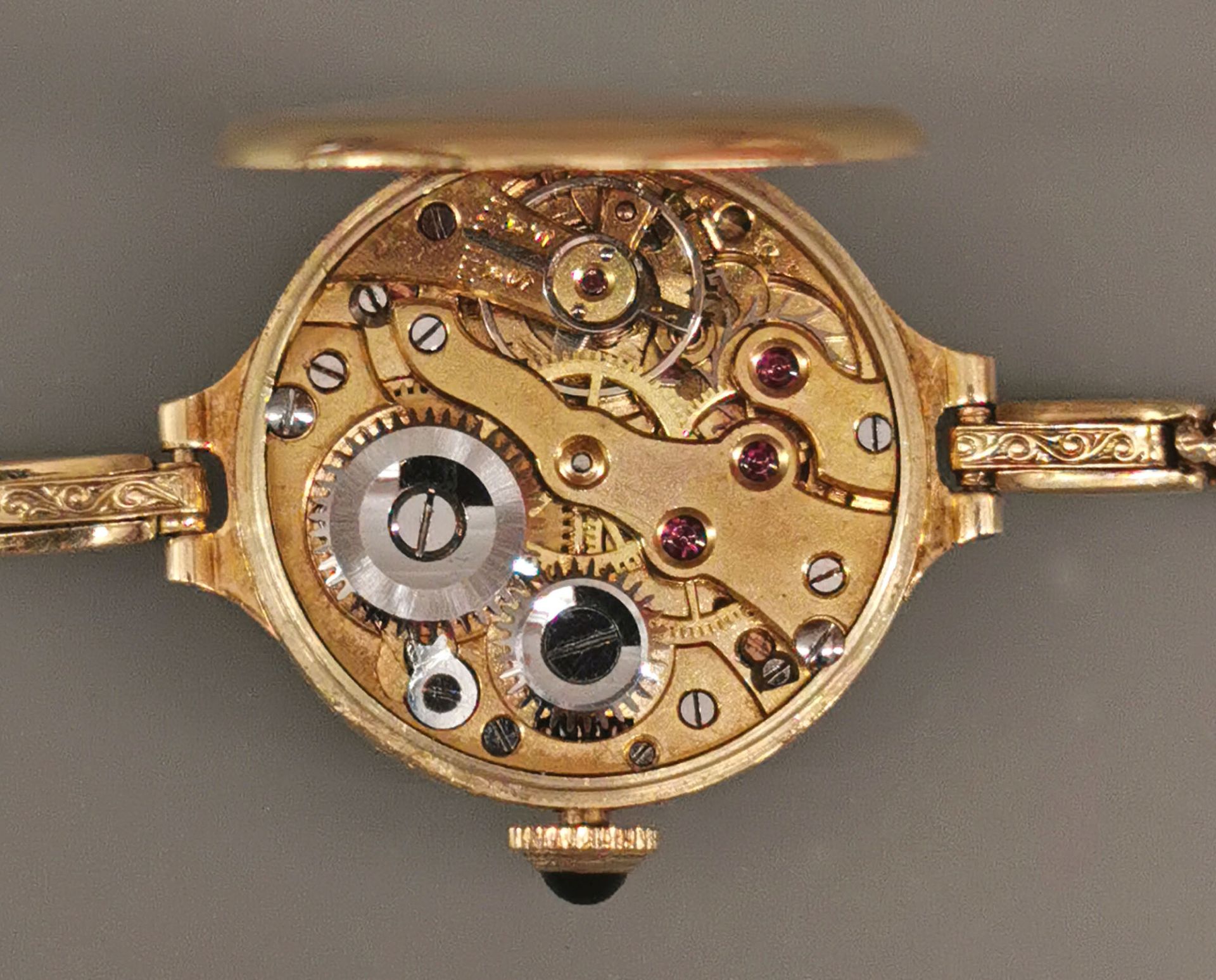 Antike Goldene Damen-Armbanduhr - Image 6 of 6